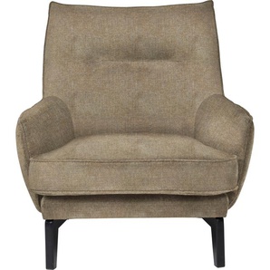 Loungesessel FURNINOVA Willow Designsessel Sessel Gr. Velourstoff grob ALICE, B/H/T: 86cm x 85cm x 88cm, beige bequemer Loungesessel im skandinavischen Design