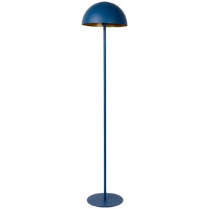 Lucide Stehleuchte Siemon, Blau, Metall, rund,rund, 35 cm, RoHS, Reach, Schnurschalter, Lampen & Leuchten, Innenbeleuchtung, Stehlampen, Stehlampen