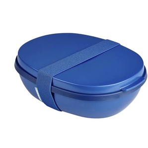 Lunchbox Duo To Go  Ellipse | blau | Kunststoff | 17,5 cm | 7,5 cm |