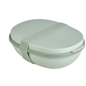 Mepal Lunchbox Duo To Go Ellipse | grün | Kunststoff | 17,5 cm | 7,5 cm |