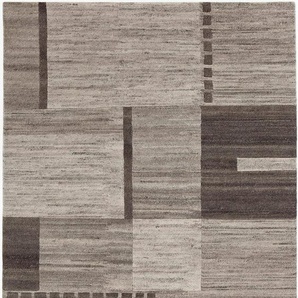 LUXOR living Wollteppich Henderson, rechteckig, Höhe: 8 mm, reine Wolle, handgeknüpft, Patchwork Design