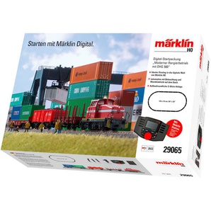 Märklin Modelleisenbahn-Set Digital-Startpackung Moderner Rangierbetrieb mit DHG 500 - 29065, Spur H0, Made in Europe