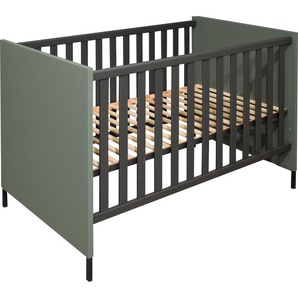 Mäusbacher Babybett, Metallfüße, Metallgriffe