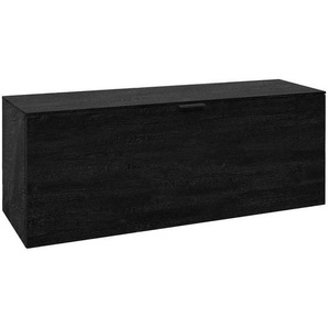 Mäusbacher Booster Lowboard 118x42x51cm Flamed Wood Black