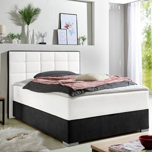 Maintal Boxspringbett, mit Bettkasten und Topper