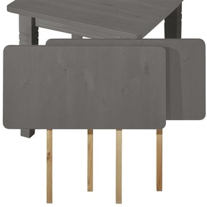 maison bleue Ansteckplatte, 1-teilig Florian - grau - Materialmix - 78 cm | Möbel Kraft