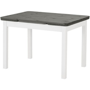 maison bleue Esstisch Carina - grau - Materialmix - 77 cm - 74 cm | Möbel Kraft