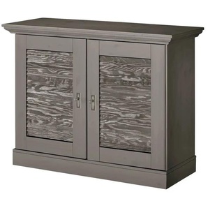 maison bleue Sideboard  Fancy ¦ grau ¦ Maße (cm): B: 118,5 H: 90,1 T: 48