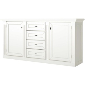 maison bleue Sideboard  Petit Chalet ¦ weiß ¦ Maße (cm): B: 170 H: 84 T: 44