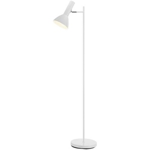 Markslöjd Stehleuchte Metro, Weiß, Metall, 35x137x25 cm, ohne Chemie, Lampen & Leuchten, Innenbeleuchtung, Stehlampen, Stehlampen