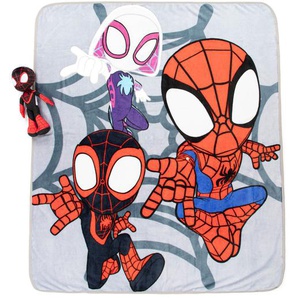 Marvel Spidey Und Seine Super-freunde Miles Morales Plüsch-minikissen Buddy & Decke