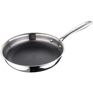 Masterpro Bratpfanne, Silber, Metall, 1.9 l, rund, Lfgb, kratzfest, antihaftbeschichtet, Kochen, Pfannen, Bratpfannen