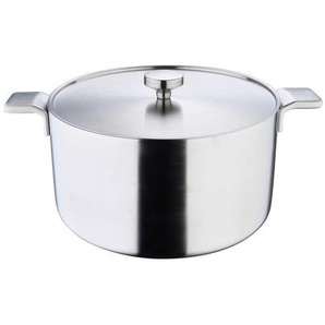 Masterpro Kochtopf, Silber, Metall, 9.2 l, rund, Lfgb, Messskala, backofengeeignet, rostfrei, leichte Reinigung, Kochen, Töpfe, Kochtöpfe