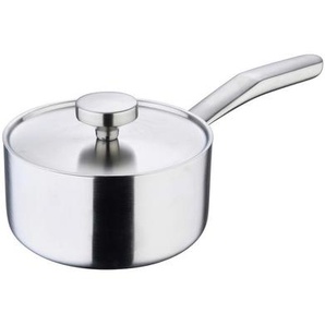 Masterpro Stielkasserolle, Silber, Metall, 1.6 l, rund, Lfgb, backofengeeignet, rostfrei, optimale Wärmeverteilung, leichte Reinigung, Kochen, Töpfe, Stielkasserollen