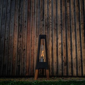 Masuria Gartenfeuer-Lampe Nexo Black