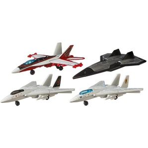 Mattel Matchbox Top Gun: Maverick Skybusters Then and Now 4er-Pack