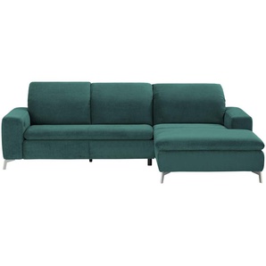 Max Schelling Ecksofa Habitus - türkis/petrol - Materialmix - 270 cm - 77 cm - 191 cm | Möbel Kraft