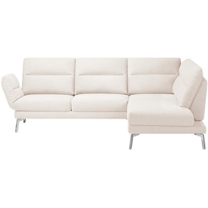 Max Schelling Ecksofa  Sentence ¦ creme ¦ Maße (cm): B: 250 H: 88 T: 208