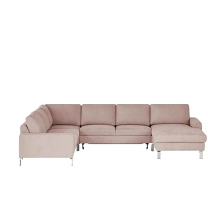 Max Schelling Wohnlandschaft Maximum - rosa/pink - Materialmix - 239 cm - 97 cm - 189 cm | Möbel Kraft