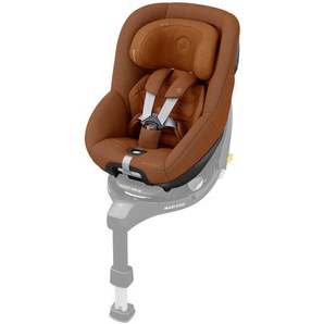 Maxi-Cosi Kinderautositz Pearl 360 Pro, Cognac, Textil, 43.2x49.6x71.4 cm, ECE R 129 i-Size, 5-Punkt-Gurtsystem, abnehmbarer und waschbarer Bezug, Gurtlängenverstellung, optimaler Aufprallschutz, schnell leicht im Auto montierbar, Seitenaufprallschutz,