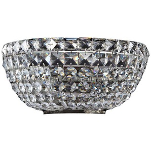 Maytoni Wandleuchte Royal Classic, Nickel, Metall, länglich,länglich, 25.7x12.2 cm, CE, gleichmäßige Lichtverteilung, Lampen & Leuchten, Innenbeleuchtung, Wandleuchten