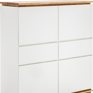 Highboard MCA FURNITURE Chiaro Sideboards Gr. B/H/T: 102cm x 115cm x 40cm, 2 St., weiß (weiß matt) Breite ca. 102 cm