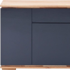 Sideboard MCA FURNITURE Chiaro Sideboards Gr. B/H/T: 182cm x 81cm x 40cm, 4 St., schwarz (schwarz hochglanz) Breite ca. 182 cm