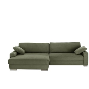 medium Ecksofa  Marilyn ¦ grün ¦ Maße (cm): B: 310 H: 88 T: 182