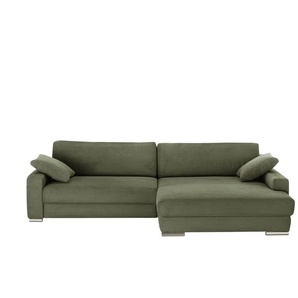 medium Ecksofa  Marilyn ¦ grün ¦ Maße (cm): B: 310 H: 88 T: 182