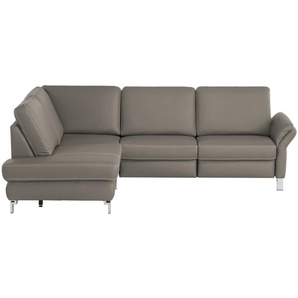 medium Ecksofa  Medium Plus ¦ grau ¦ Maße (cm): B: 265 H: 89 T: 200