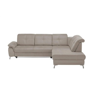 medium Ecksofa  Planova II ¦ beige ¦ Maße (cm): B: 282 H: 114 T: 241