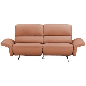 medium Einzelsofa  Yasmin ¦ orange ¦ Maße (cm): B: 220 H: 109 T: 168