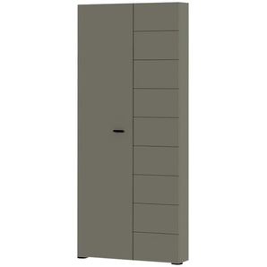 Mehrzweckschrank   Capri ¦ grau ¦ Maße (cm): B: 84 H: 191 T: 18