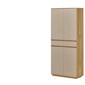 Mehrzweckschrank - creme - Materialmix - 86 cm - 193 cm - 37 cm | Möbel Kraft