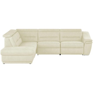 meinSofa Ecksofa  Ivonne-S ¦ creme ¦ Maße (cm): B: 294 H: 84 T: 245