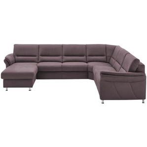 Kollektion Kraft Wohnlandschaft mit Boxspringpolsterung Donald - lila/violett - Materialmix - 330 cm - 89 cm - 173 cm | Möbel Kraft