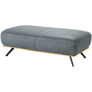 meinSofa Hocker  Fiona ¦ blau ¦ Maße (cm): B: 135 H: 43 T: 70