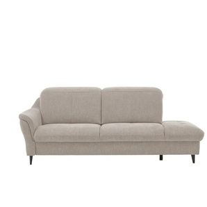 meinSofa Recamiere  Ellen ¦ creme ¦ Maße (cm): B: 219 H: 103 T: 102