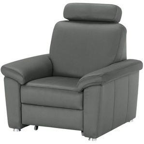 meinSofa Sessel Mikrofaser Rita ¦ grau ¦ Maße (cm): B: 102 H: 91 T: 91