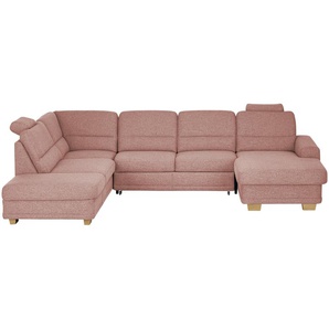 meinSofa Wohnlandschaft  Marc ¦ rosa/pink ¦ Maße (cm): B: 311 H: 85 T: 234