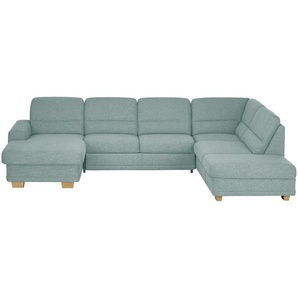 meinSofa Wohnlandschaft  Marc ¦ türkis/petrol ¦ Maße (cm): B: 311 H: 85 T: 234