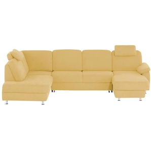 meinSofa Wohnlandschaft  Oliver ¦ gelb ¦ Maße (cm): B: 300 H: 85 T: 202