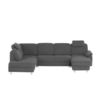 meinSofa Wohnlandschaft  Oliver ¦ grau ¦ Maße (cm): B: 300 H: 85 T: 202