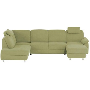 meinSofa Wohnlandschaft  Oliver ¦ grün ¦ Maße (cm): B: 300 H: 85 T: 202