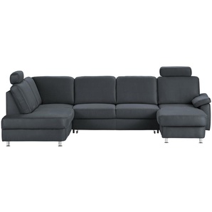 meinSofa Wohnlandschaft  Oliver-S ¦ blau ¦ Maße (cm): B: 300 H: 85 T: 202