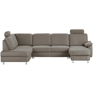 meinSofa Wohnlandschaft  Oliver-S ¦ grau ¦ Maße (cm): B: 300 H: 85 T: 202