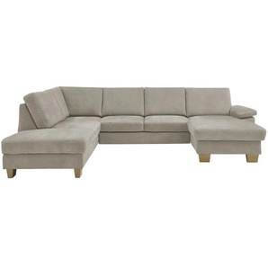 meinSofa Wohnlandschaft  Samu ¦ grau ¦ Maße (cm): B: 316 H: 90 T: 235