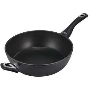 Meisterkoch Bratpfanne 28 cm tief  Versus ¦ schwarz ¦ Aluminium ¦ Maße (cm): H: 7,5  Ø: 28