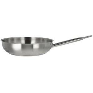 Meisterkoch Edelstahlpfanne tief Ø 28 cm  CELSUS ¦ silber ¦ Edelstahl ¦ Maße (cm): H: 6,5 T: 5  Ø: 28