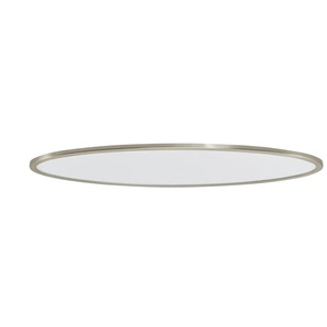 Meisterleuchten Smart Home-Deckenleuchte, oval - silber - Materialmix - 100 cm - 5,5 cm - 40 cm | Möbel Kraft